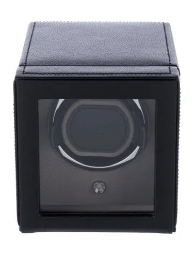 Pre-owned Wolf Cub Single Watch Winder In Black