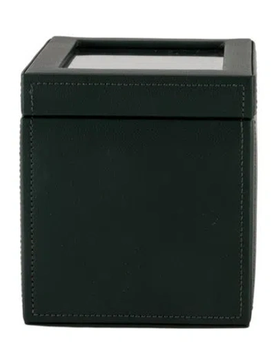 Pre-owned Wolf Cub Single Watch Winder In Green