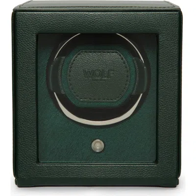 Wolf Cub Single Watch Winder In Green
