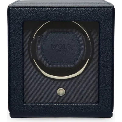 Wolf Cub Single Watch Winder In Navy