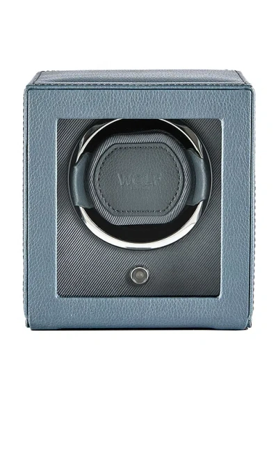 Wolf Cub Single Watch Winder With Cover In Multi