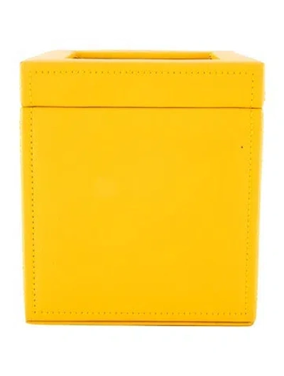 Pre-owned Wolf Cub Single Watch Winder In Yellow