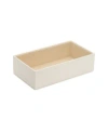 Wolf Designs 4" Deep Jewelry Tray In Ivory