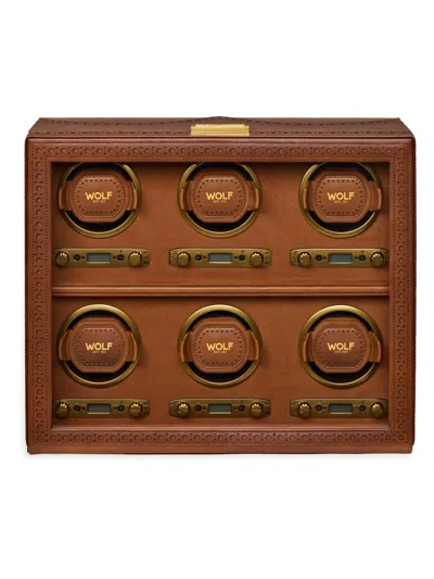 Wolf Designs Brogue 6-piece Watch Winder