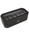 Wolf Designs Wolf Viceroy 5pc Watch Box In Black