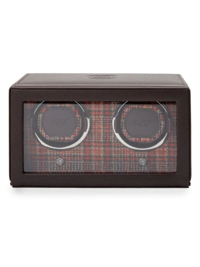 Wolf Designs Wolf X Wm Brown Double Watch Winder