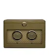 Wolf Earth Double Watch Winder In Green