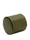 Wolf Earth Single Watch Roll Watch Case In Green