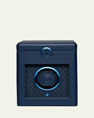 Wolf Earth Single Watch Winder In Blue