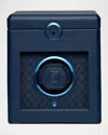 Wolf Earth Single Watch Winder In Midnight Blue