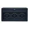 Wolf Earth Triple Watch Winder In Midnight Blue