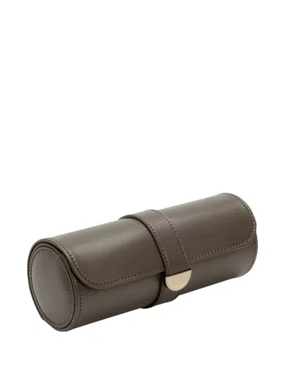 Wolf Earth Watch Roll In Brown