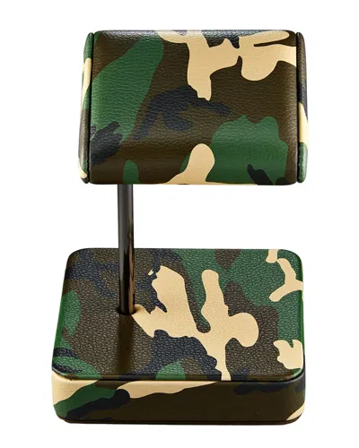 Wolf Earth Watch Stand In Green