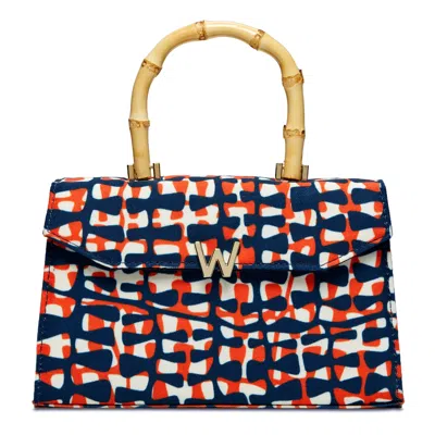 Wolf Evie Large Bag In Blue