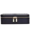 Wolf Handmade Maria Medium Zip Case In Black