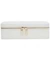 Wolf Handmade Maria Medium Zip Case In White