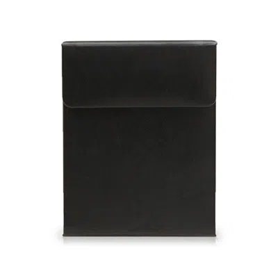 Wolf Heritage 2 Piece Travel Watch Box In Black