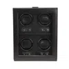 Wolf Heritage 4 Piece Winder In Black
