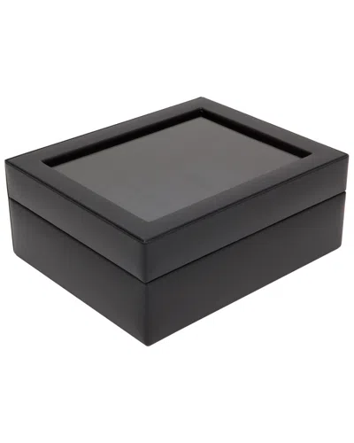 Wolf Heritage 8pc Watch Box In Black