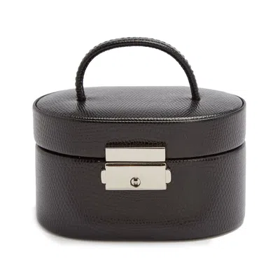 Wolf Heritage Mini Oval Box In Brown