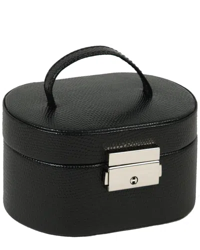 Wolf Heritage Mini Oval Box In Black