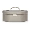 Wolf Heritage Oval Jewelry Box