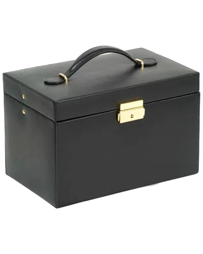 Wolf Heritage Small Jewelry Box In Black