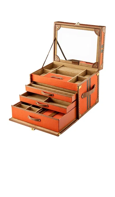 Wolf Ida Trunk Jewelry Box In Multi