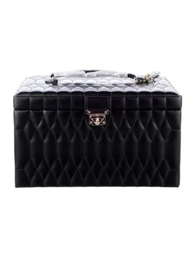 Pre-owned Wolf Jewelry Case In Black