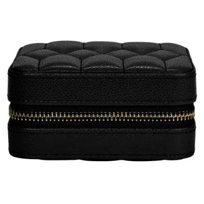 Wolf Lauren Zip Travel Case In Black