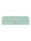 Wolf Liberty Medium Jewelry Box In Green