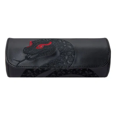 Wolf Lunar Triple Watch Roll
