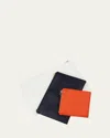 Wolf Maria Set Of 3 Zip Jewelry Pouches In Multi