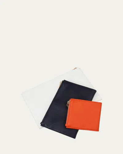 Wolf Maria Jewelry Pouches, Set Of 3 In Multi