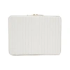 Wolf Maria Large Zip Case In White