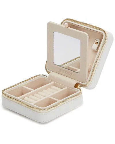 Wolf Maria Small Zip Case In White