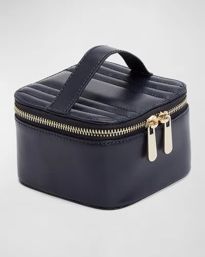 Wolf Maria Zip Jewelry Cube In Blue