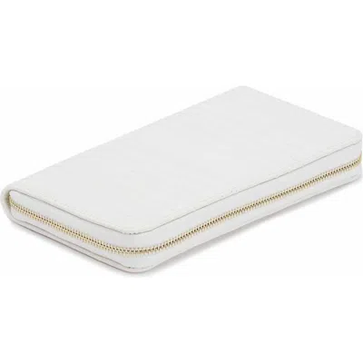 Wolf Maria Zip Jewelry Portfolio In White
