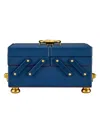 Wolf Marla Aaron Baby Everything Box In Blue