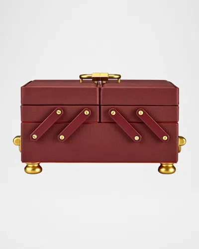 Wolf Marla Aaron Baby Everything Box In Brown