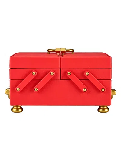 Wolf Marla Aaron Baby Everything Box In Red