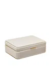 Wolf Medium Bella Jewellery Box (11cm X 20cm) In Neutral