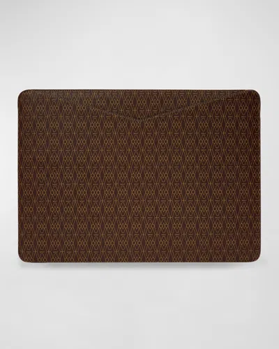 Wolf Men's Signature 16" Laptop Sleeve In Brown