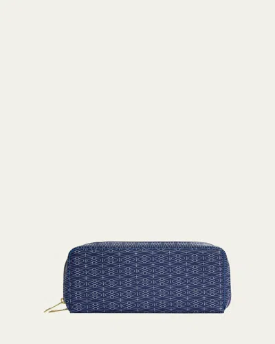 Wolf Men's Signature Travel Case In Blue