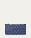 Wolf Men's Signature Zip Case In Blue