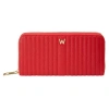 Wolf Mimi Continental Wallet In Red