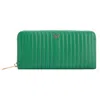 Wolf Mimi Continental Wallet In Green
