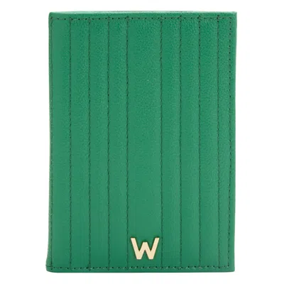 Wolf Mimi Passport Case In Green