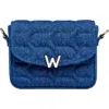 Wolf Mimi Swirl Mini Bag In Denim