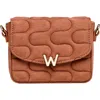 Wolf Mimi Swirl Mini Bag In Nutshell Brown